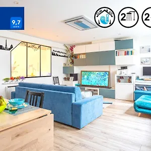  Appartamento Parismyhome - Air Cond, 2 Showers, 2 Wc
